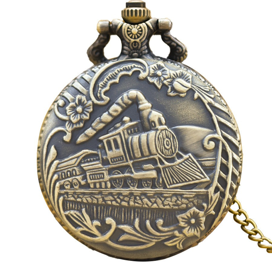 Retro-Style Men's Pocket Watch