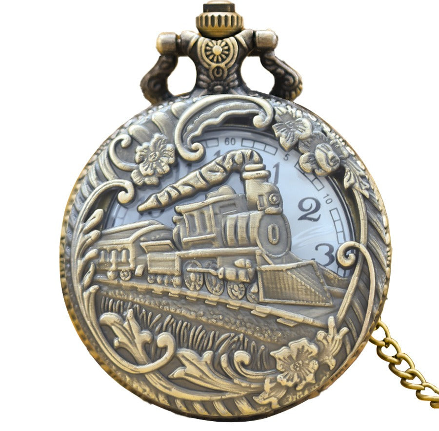Retro-Style Men's Pocket Watch