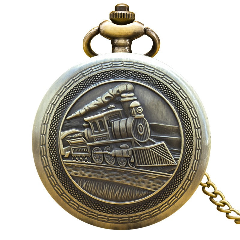 Retro-Style Men's Pocket Watch