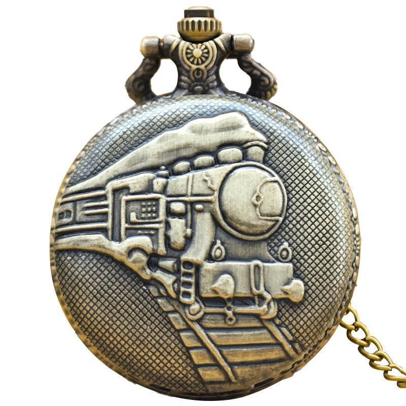 Retro-Style Men's Pocket Watch